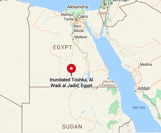 Places in News: Toshka Lakes, Egypt 2025